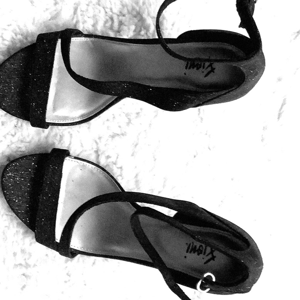 Fancy black shoes